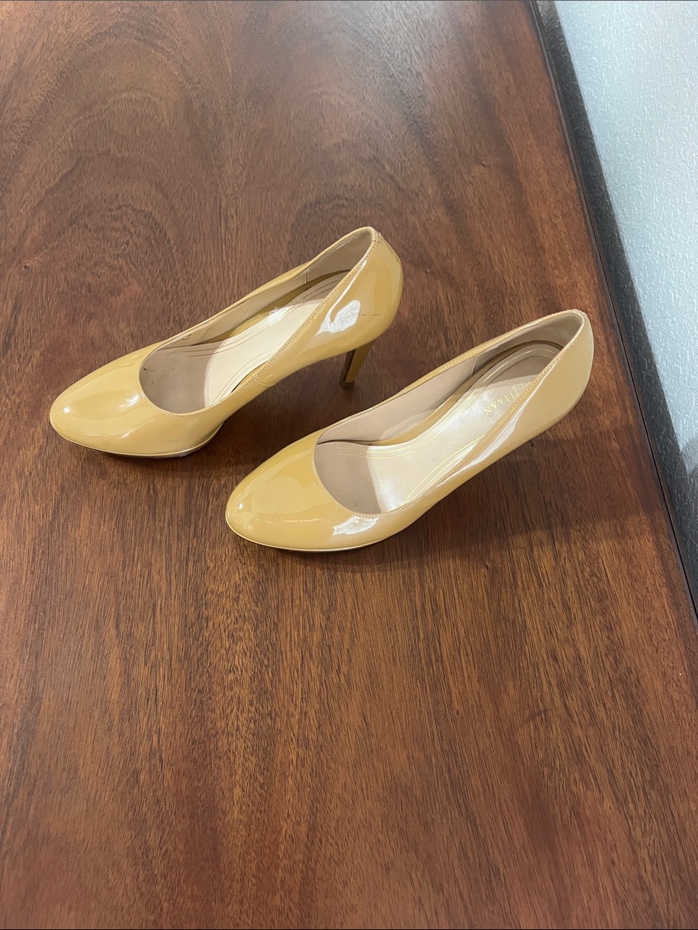Cole Hann Glossy Nude Patent 3” Platform Pumps - Picture 4 of 10